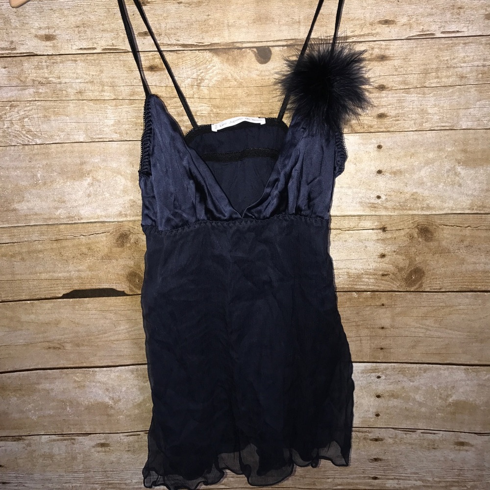 Les Jupons de tess Paris silk teddy top XS/small